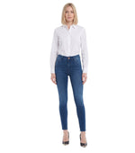 Blue High Rise Jeans 1