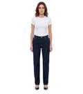 Dark Blue High Rise Jeans 1