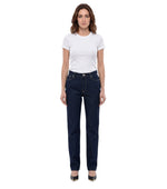Dark Blue High Rise Jeans 1