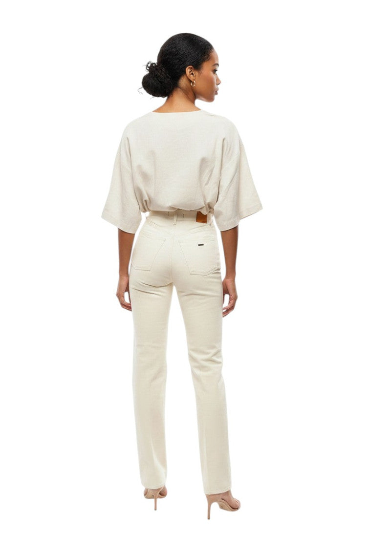 Off White High Rise Jeans 2