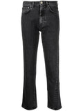Grey Denim cotton jeans 1