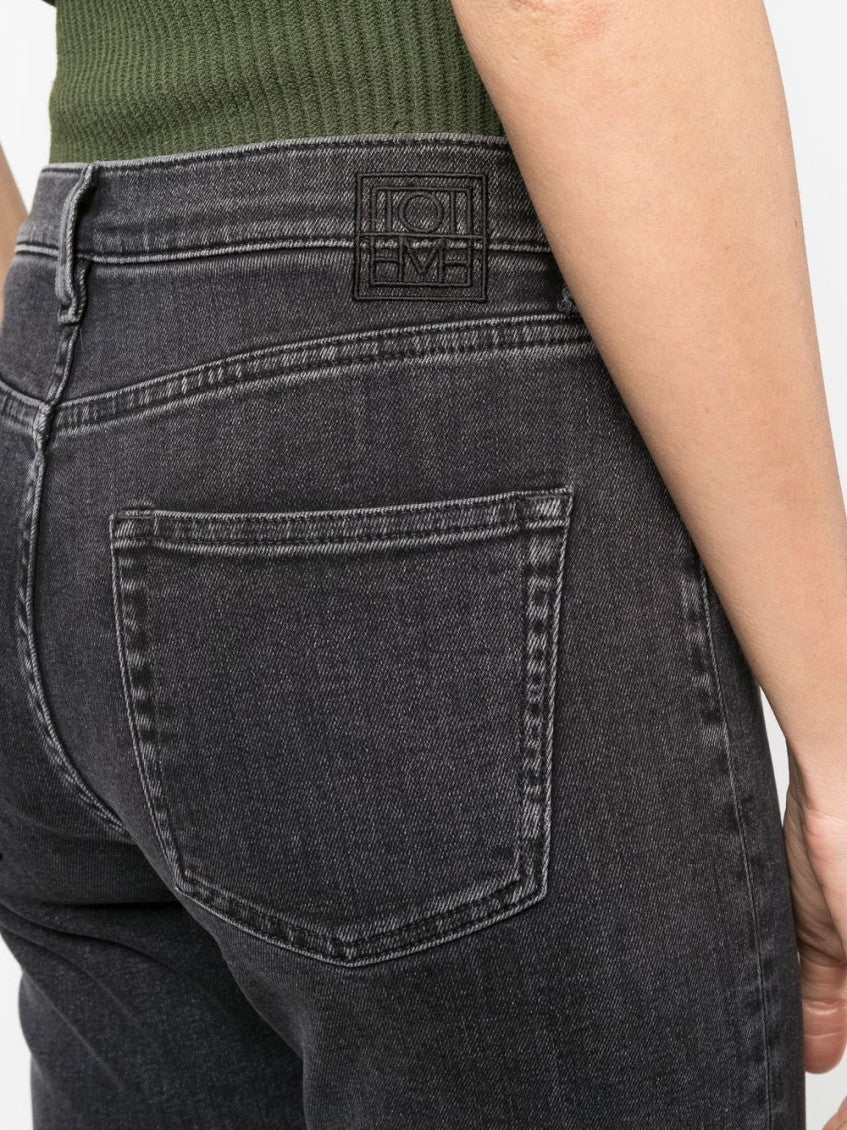 Grey Denim cotton jeans 3