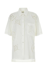 White modal blend Bilya shirt 1