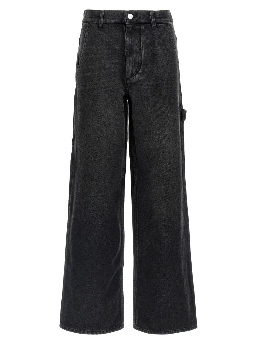 Black Cargo Jeans 1