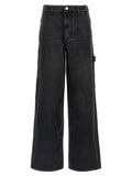 Black Cargo Jeans 1
