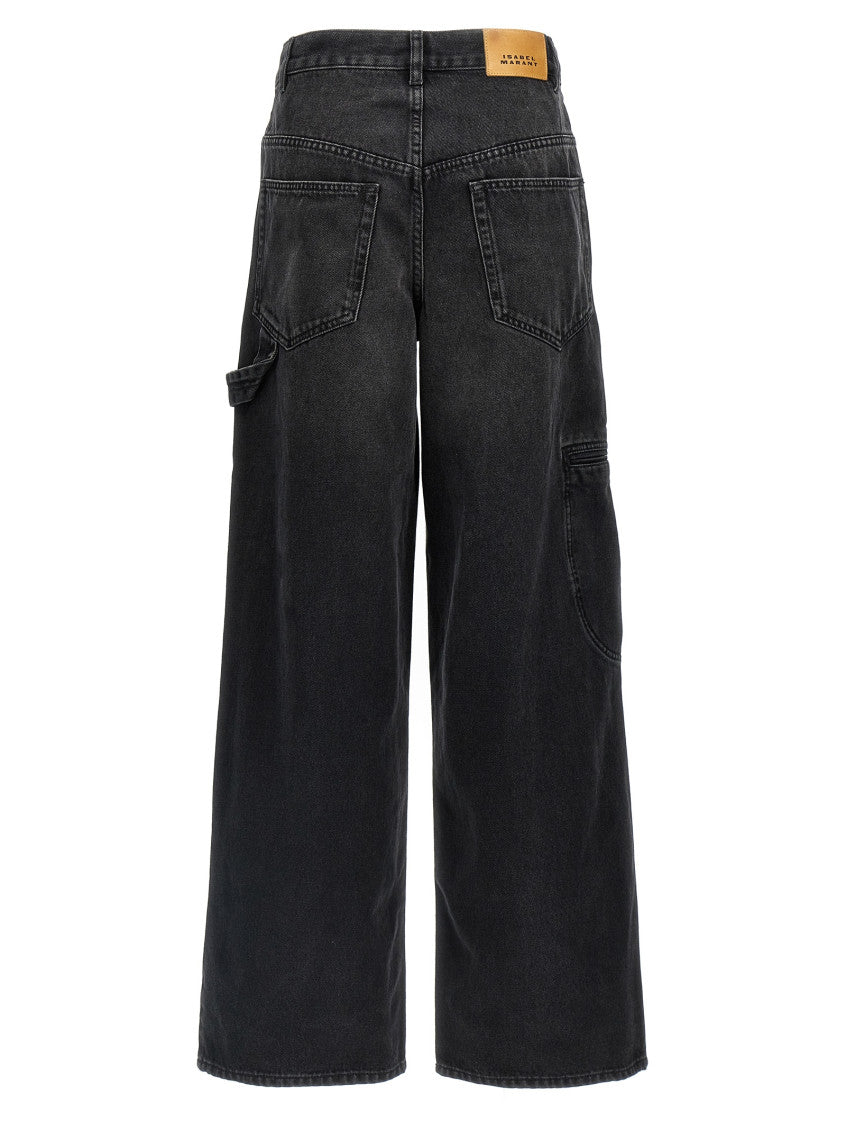 Black Cargo Jeans 2