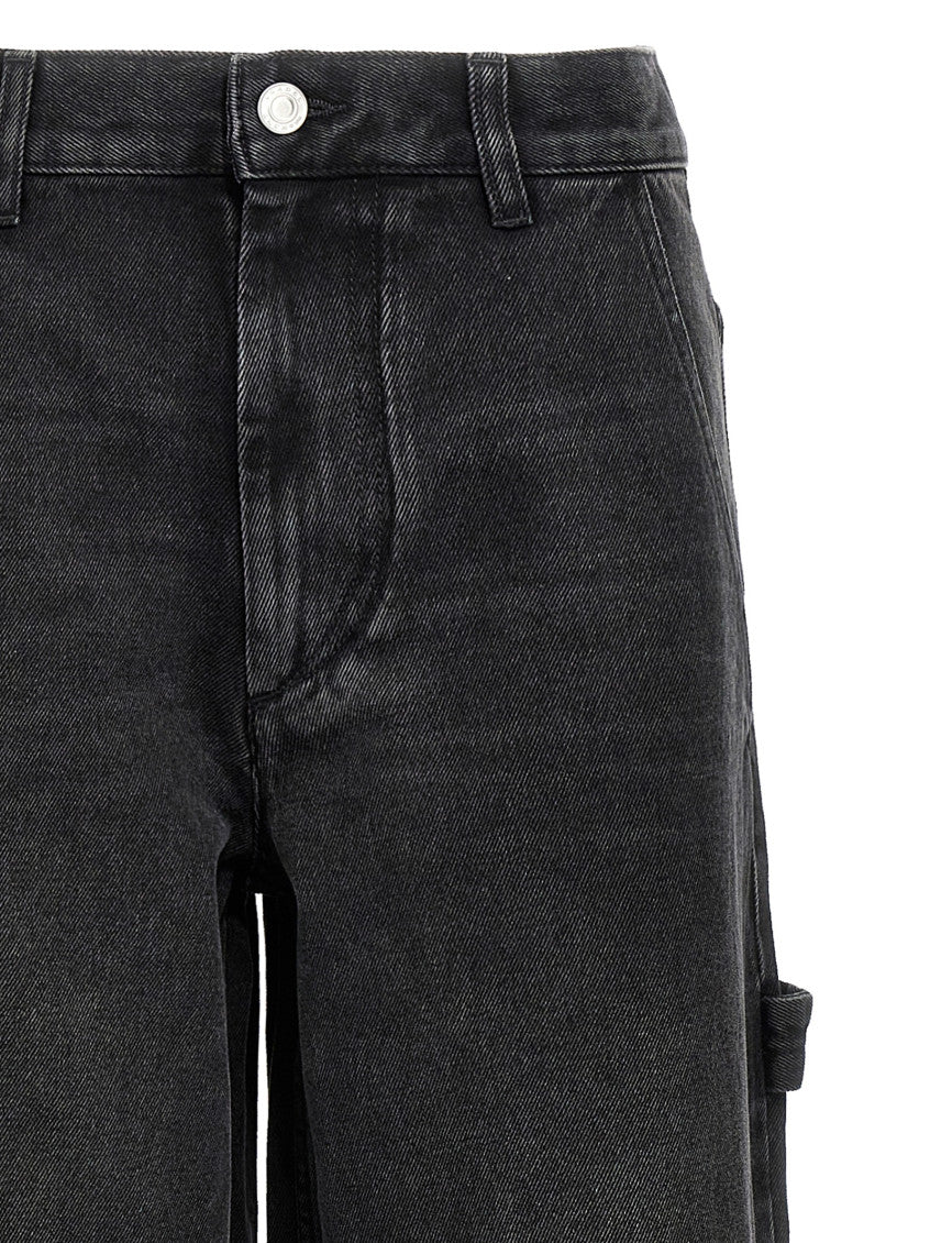 Black Cargo Jeans 3