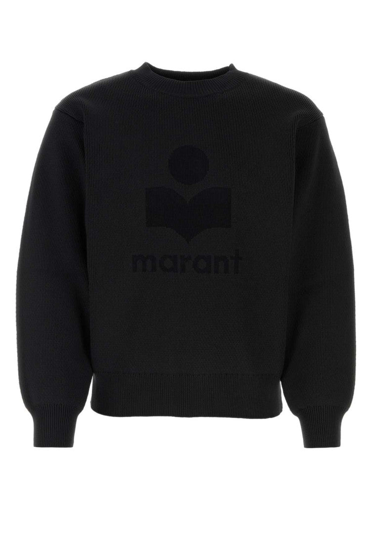 Black polyester blend Ayler sweater 1