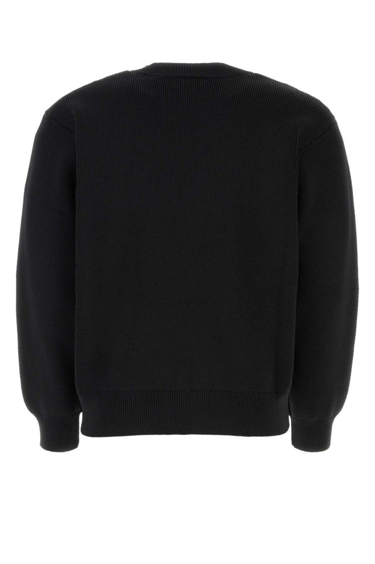 Black polyester blend Ayler sweater 2