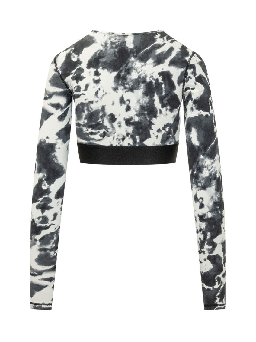 Black Crew Neck Top 2