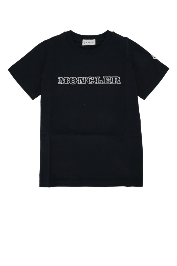 Kids Navy Blue Logo T-Shirt 1