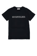 Kids Navy Blue Logo T-Shirt 1