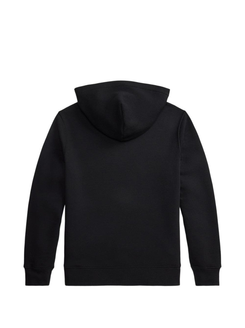 Boys Black Graphic Hoodie 2