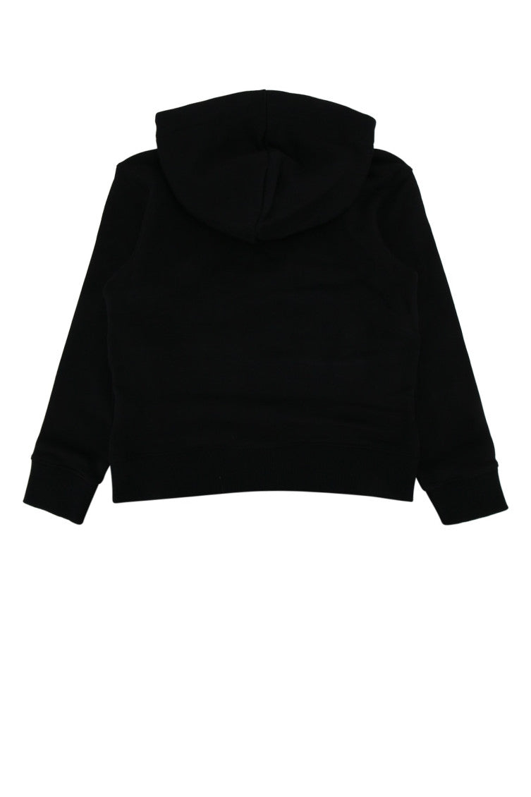 Kids Black Logo Hoodie 2