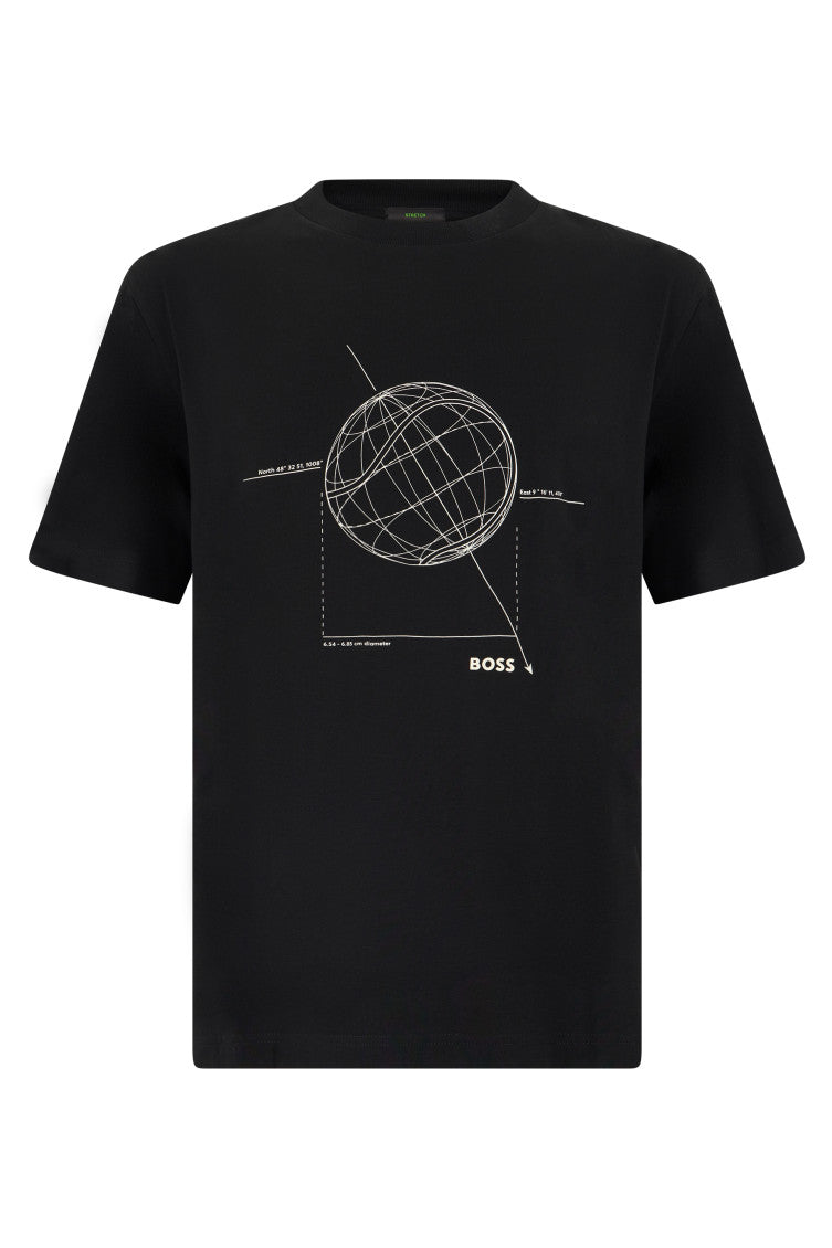 Black Crew Neck T-Shirt 1