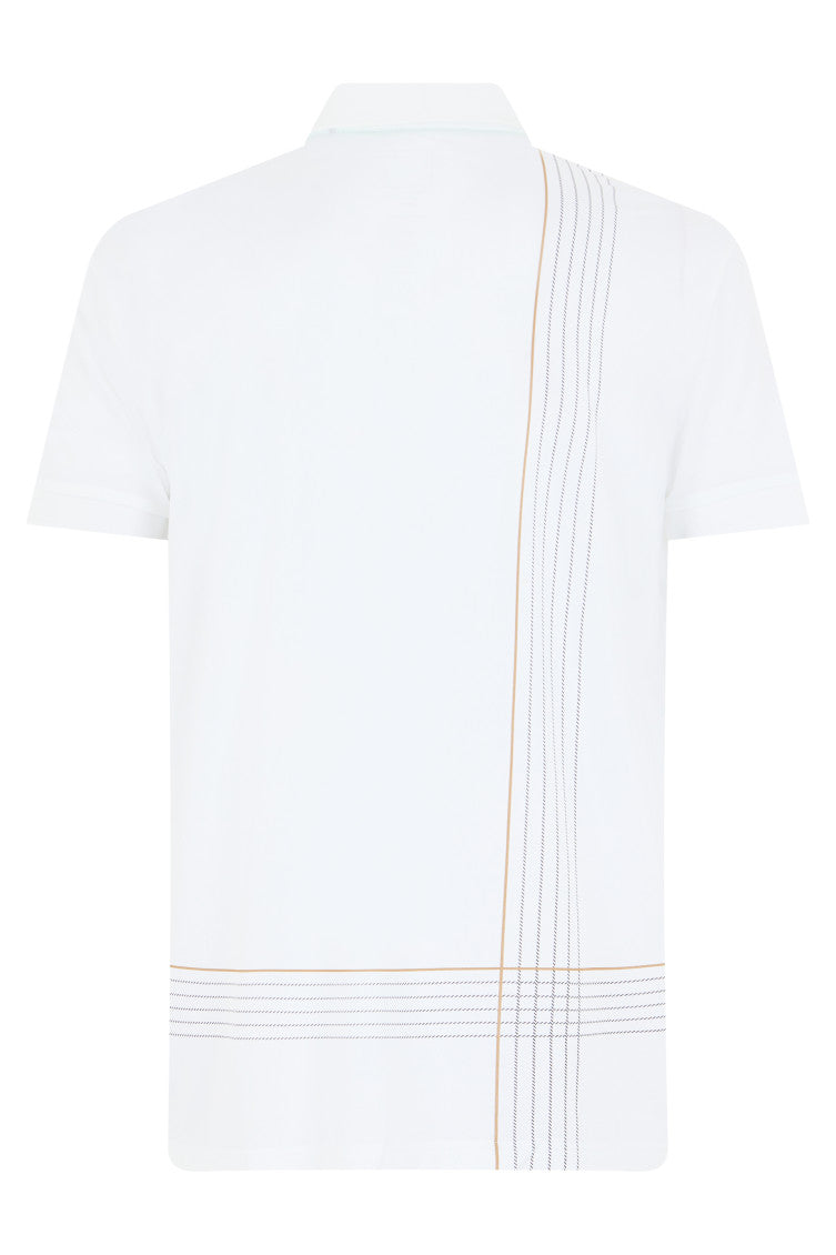 White Shirt Collar Polo 2