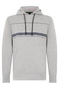 Grey Regular Logo Hoodie 1