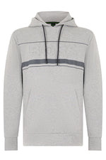 Grey Regular Logo Hoodie 1