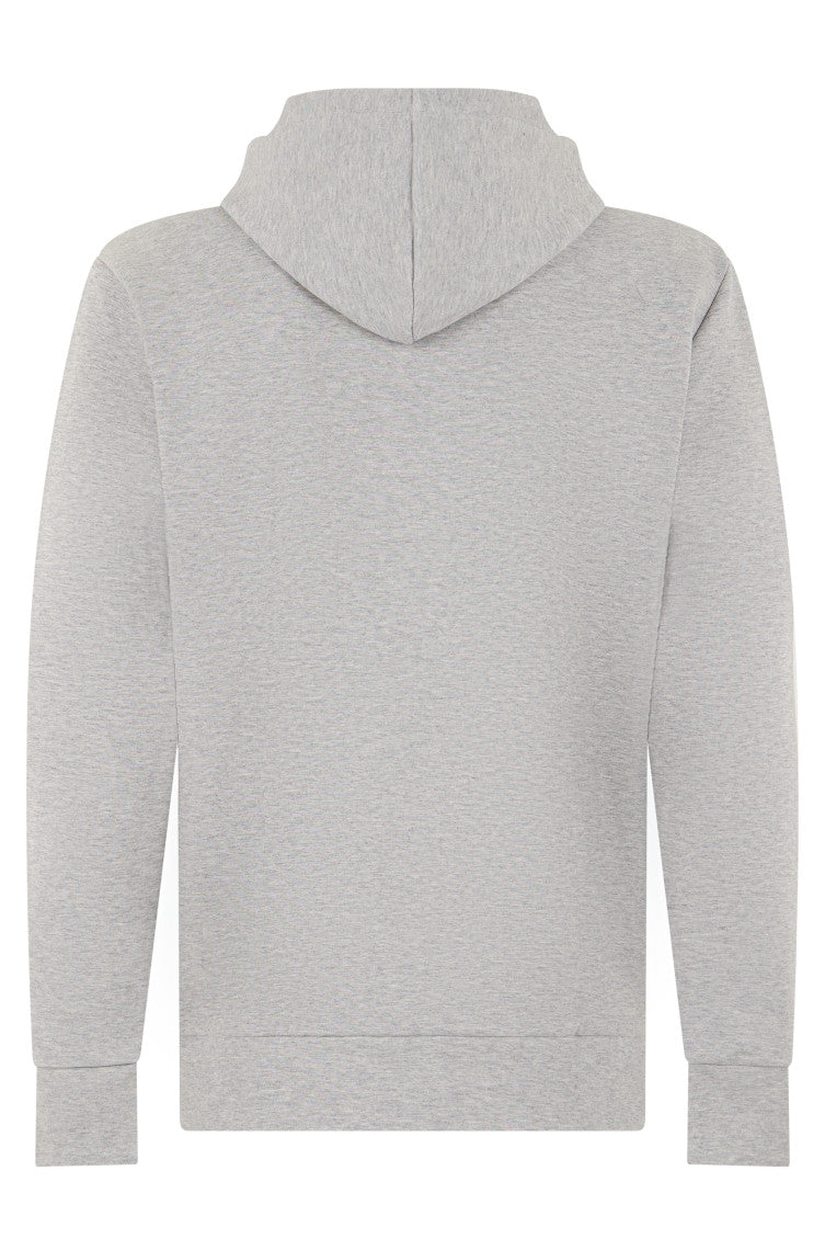 Grey Regular Logo Hoodie 2