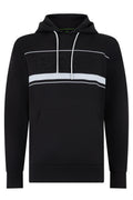 Black Regular Logo Hoodie 1