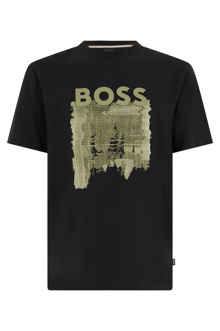 Black Crew Neck T-Shirt 1