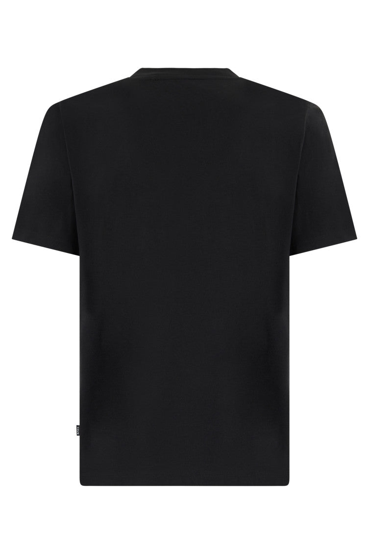 Black Crew Neck T-Shirt 2