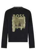 Black Crew Neck Sweatshirt 1