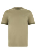Khaki Crew Neck T-Shirt 1