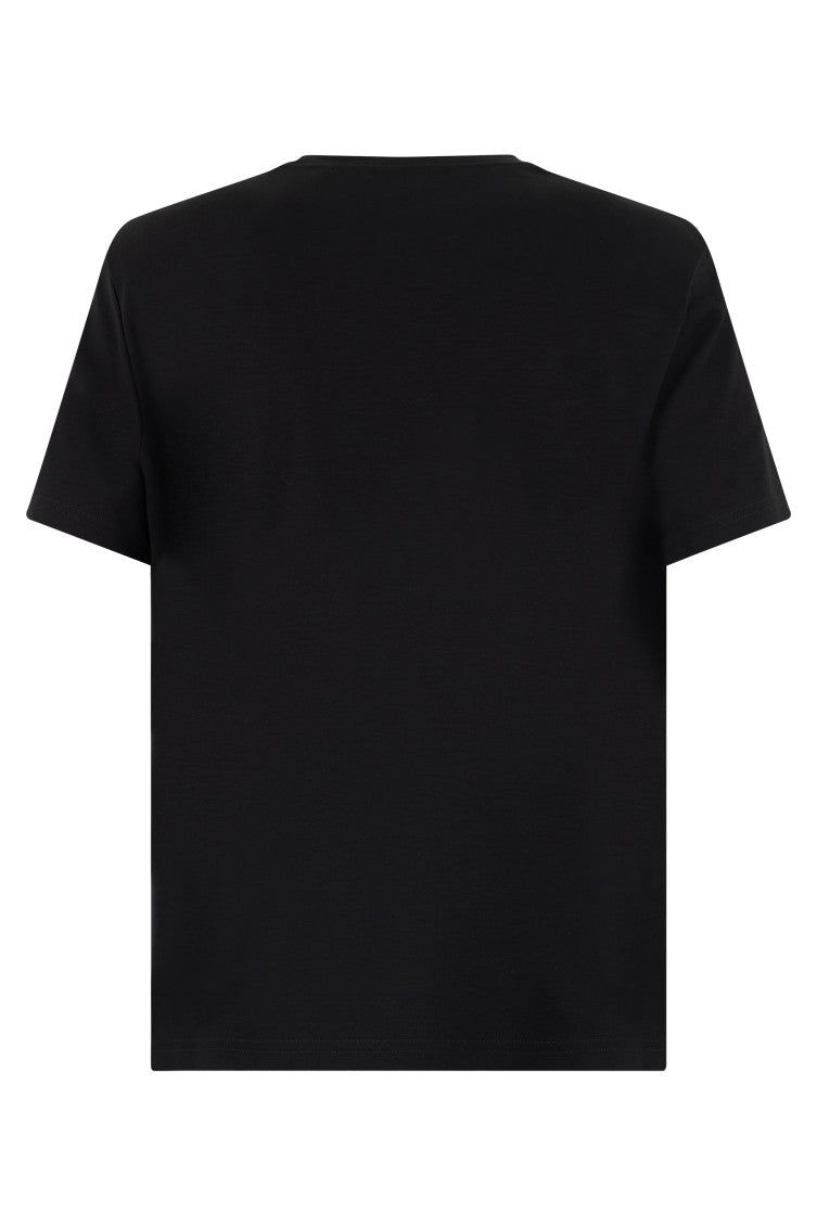 Black Crew Neck T-Shirt 2