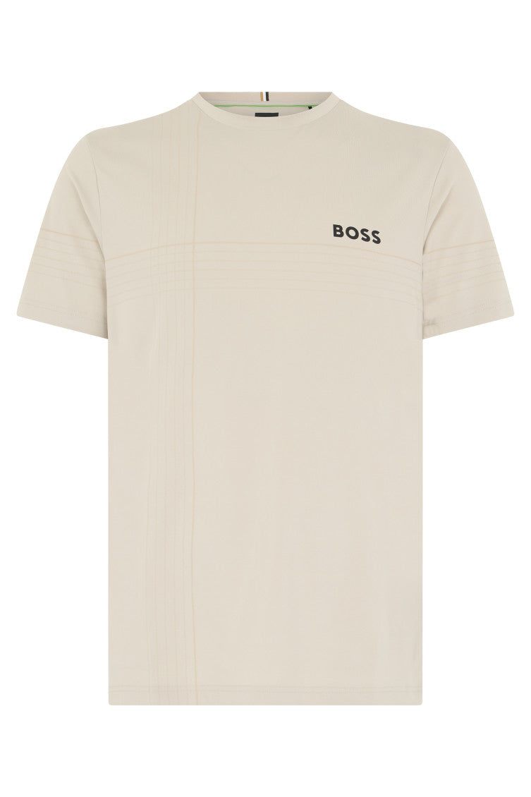 Light Beige Logo T-Shirt 1