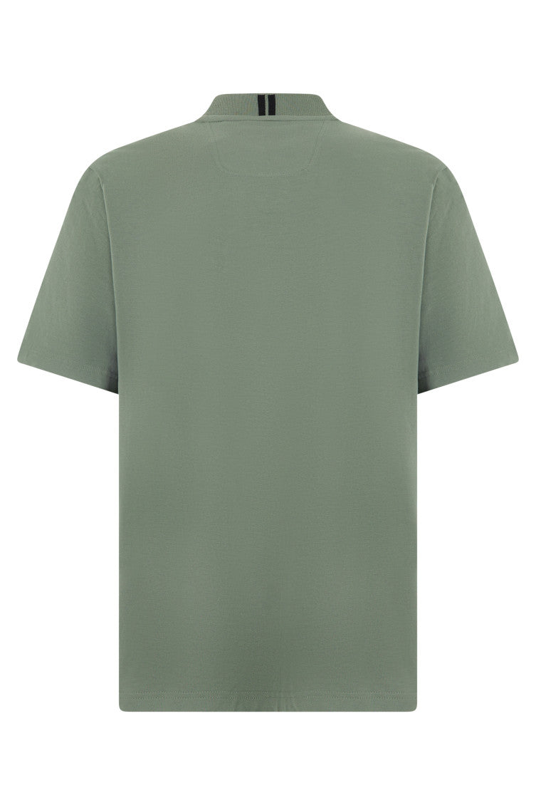 Green Crew Neck T-Shirt 2
