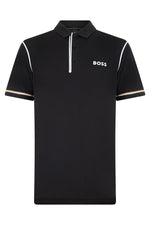 Black Shirt Collar Polo 1