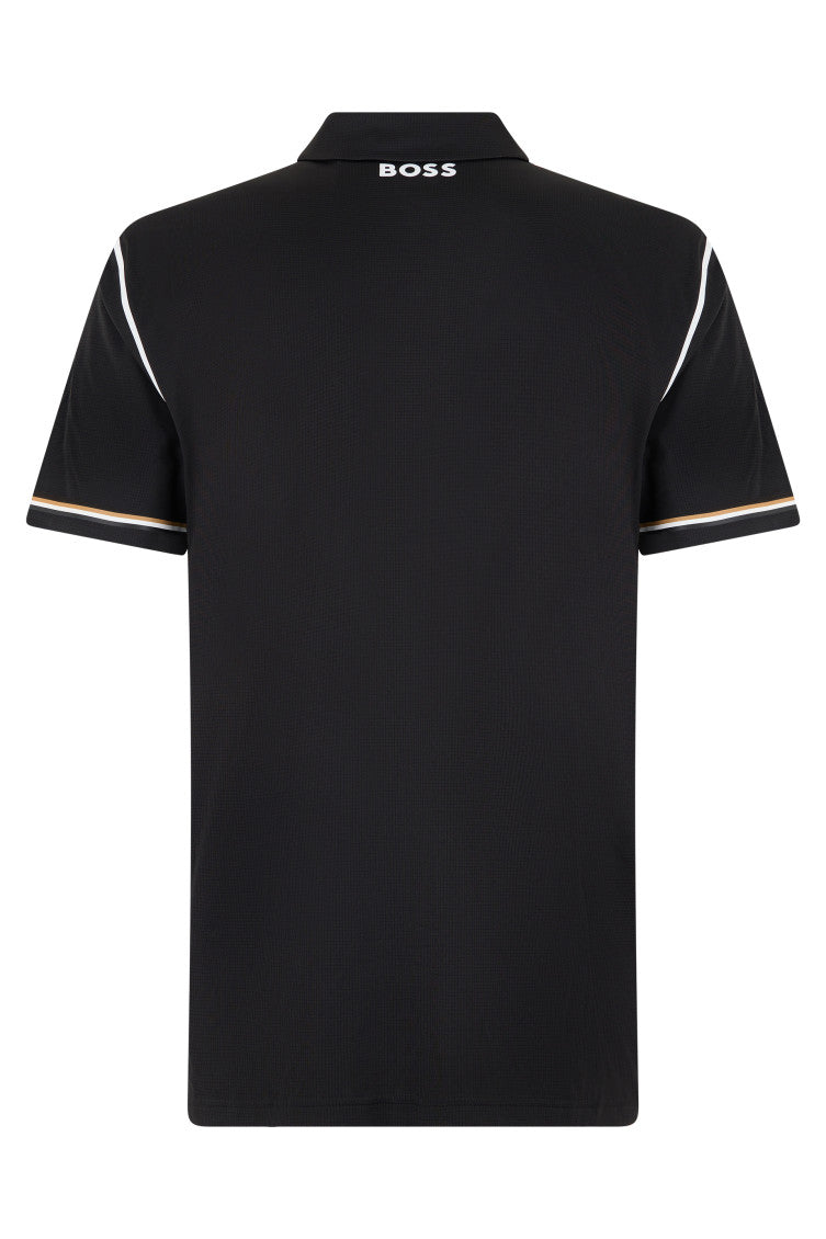 Black Shirt Collar Polo 2