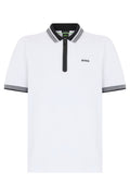 White Regular Logo Polo 1