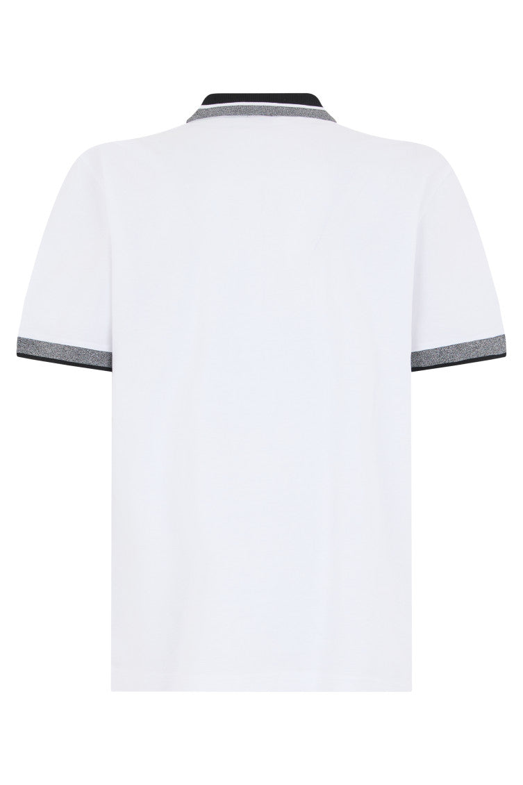 White Regular Logo Polo 2