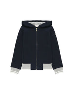 Boys Blue Logo Hoodie 1