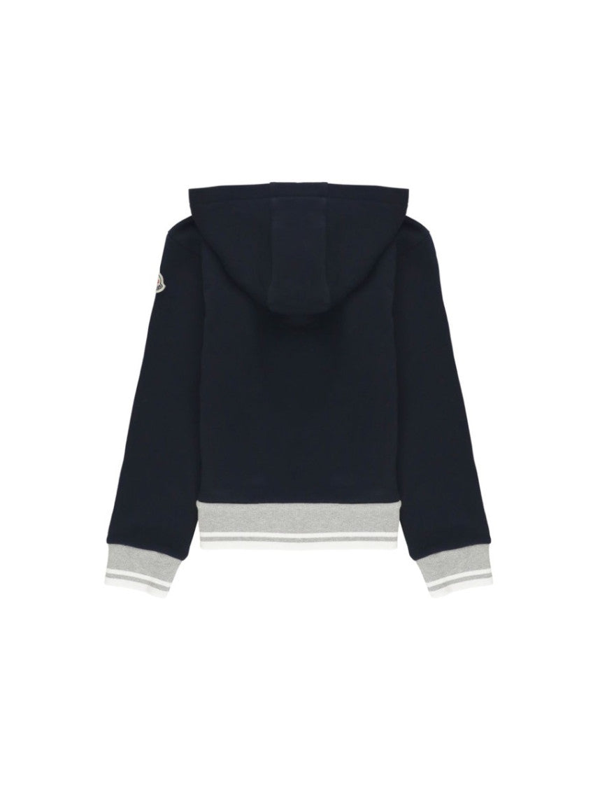 Boys Blue Logo Hoodie 2