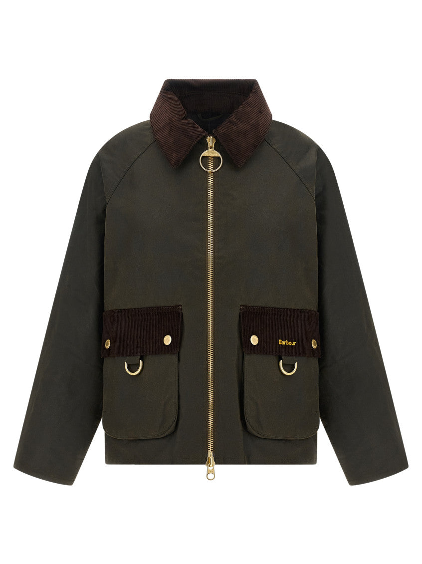 Green Solid Hood Jacket 2
