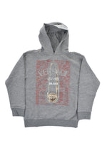 Kids Grey Logo Hoodie 1