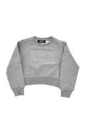 Girls Grey Logo Sweatshirt 1