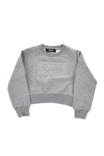 Girls Grey Logo Sweatshirt 1