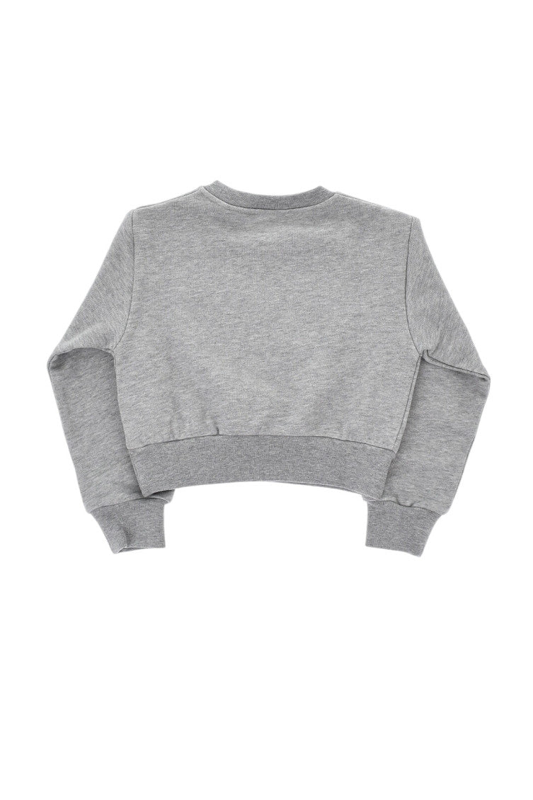 Girls Grey Logo Sweatshirt 2
