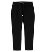 Black Slim Mid Rise Jeans 1