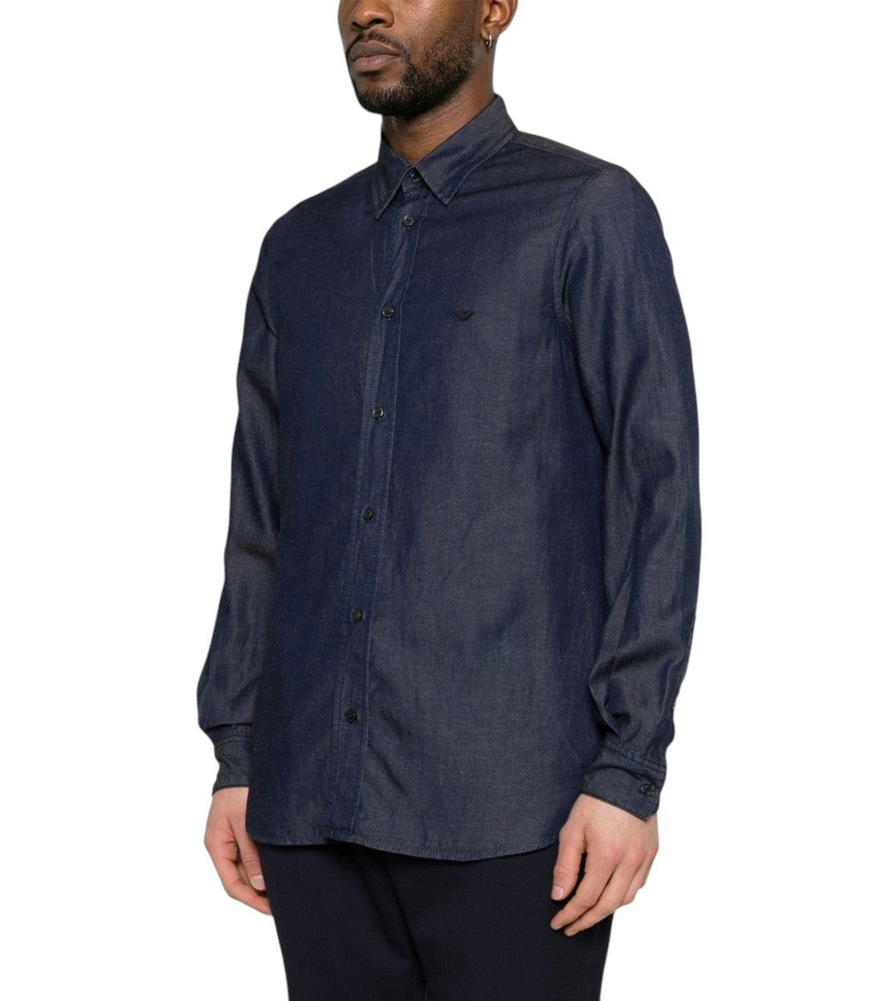 Blue Regular Logo Shirt 2