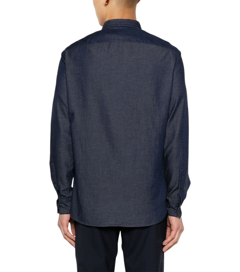 Blue Regular Logo Shirt 3