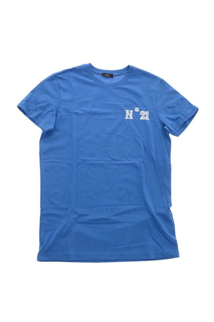 Boys Blue Logo T-Shirt 1