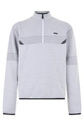 Light Grey Zipper Sweatshirt 1