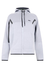 Light Grey Zip-Up Hoodie 1