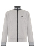 Grey Mock Collar Sweatshirt 1