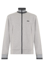 Grey Mock Collar Sweatshirt 1